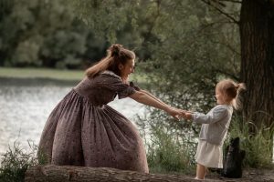Robe de fête maman 