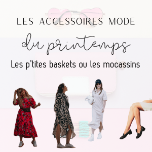 Look avec baskets au printemps femme