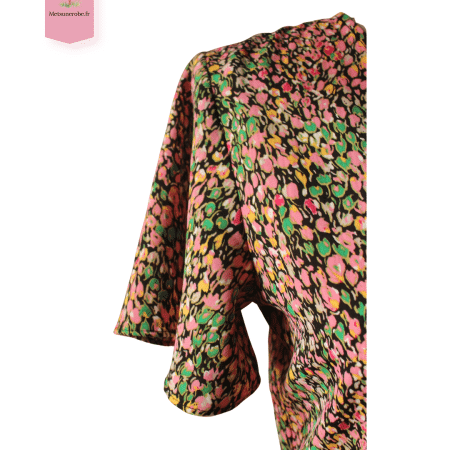 Robe portefeuille fleurie - Vila - Taille S