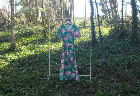 Robe longue fleurie - Vila - taille L