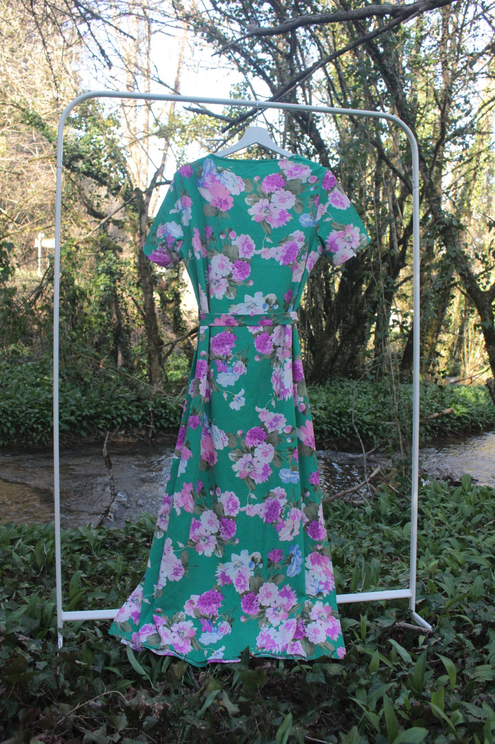 Robe longue fleurie Vila taille L – Image 4