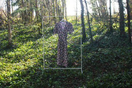 Robe portefeuille fleurie - Vila - Taille L