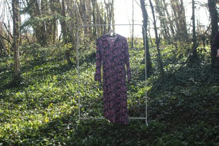 Robe chemise fleurie - Vila - Taille L