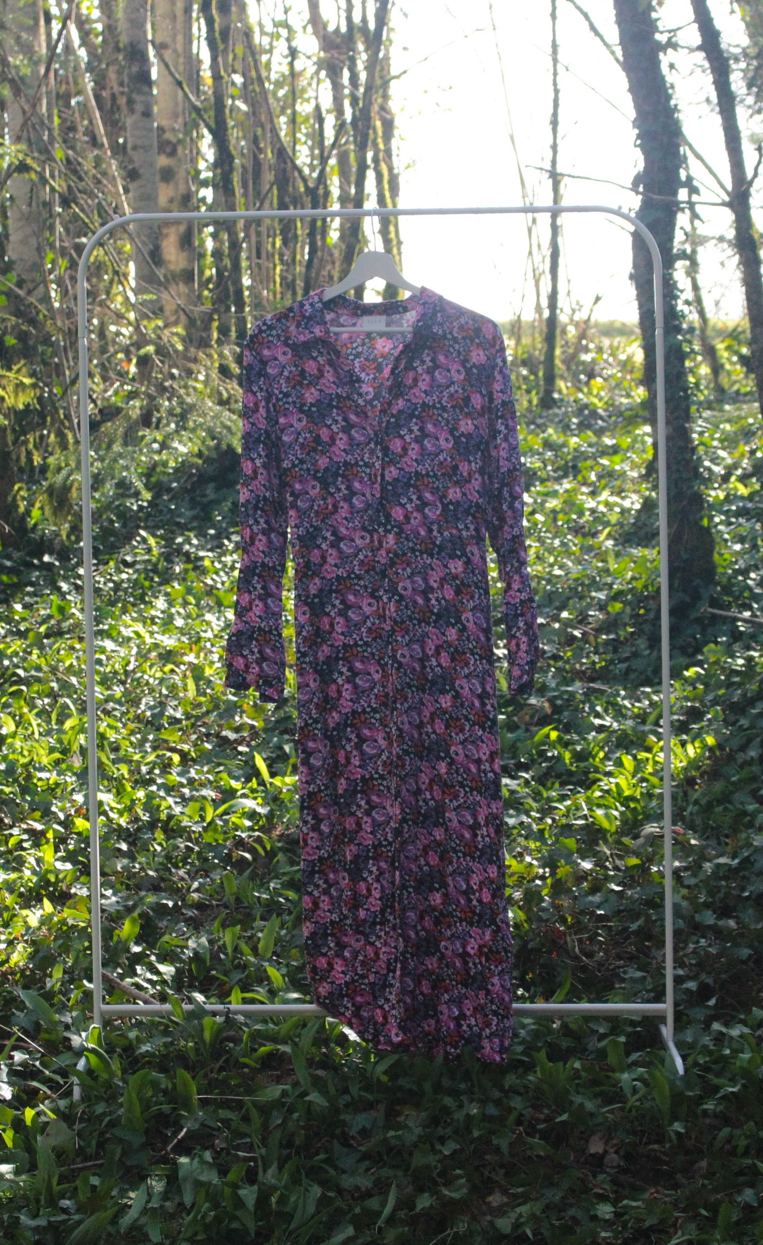 Robe chemise fleurie Vila Taille L