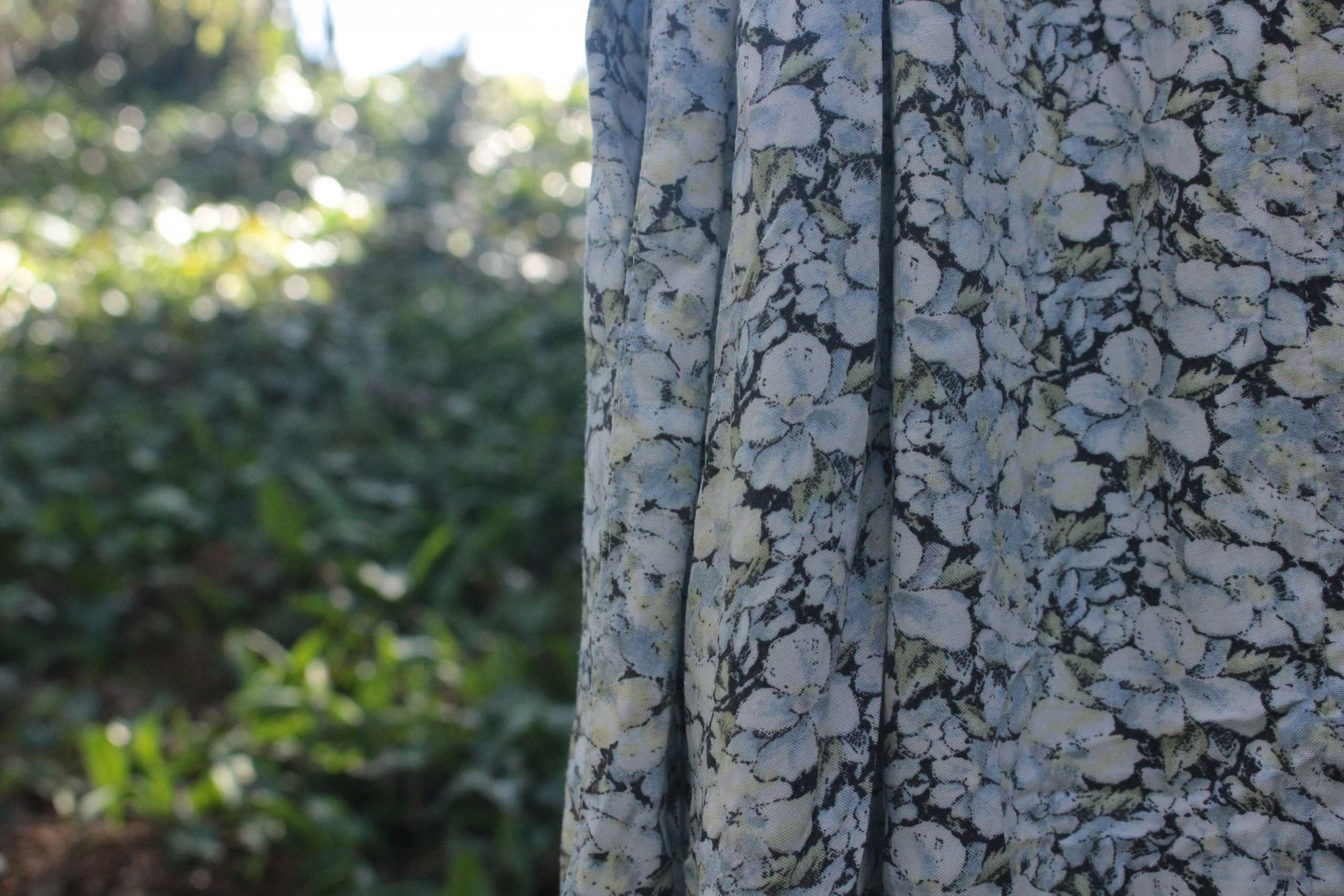 Robe chemise longue fleurie fluide H&M Taille M – Image 2