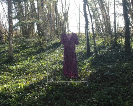 Robe portefeuille longue fleurie - Monoprix - Taille 36