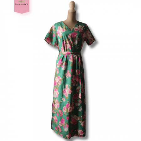 Robe longue fleurie - Vila - taille L