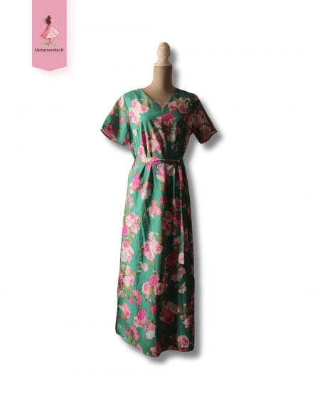 Robe longue fleurie - Vila - taille L