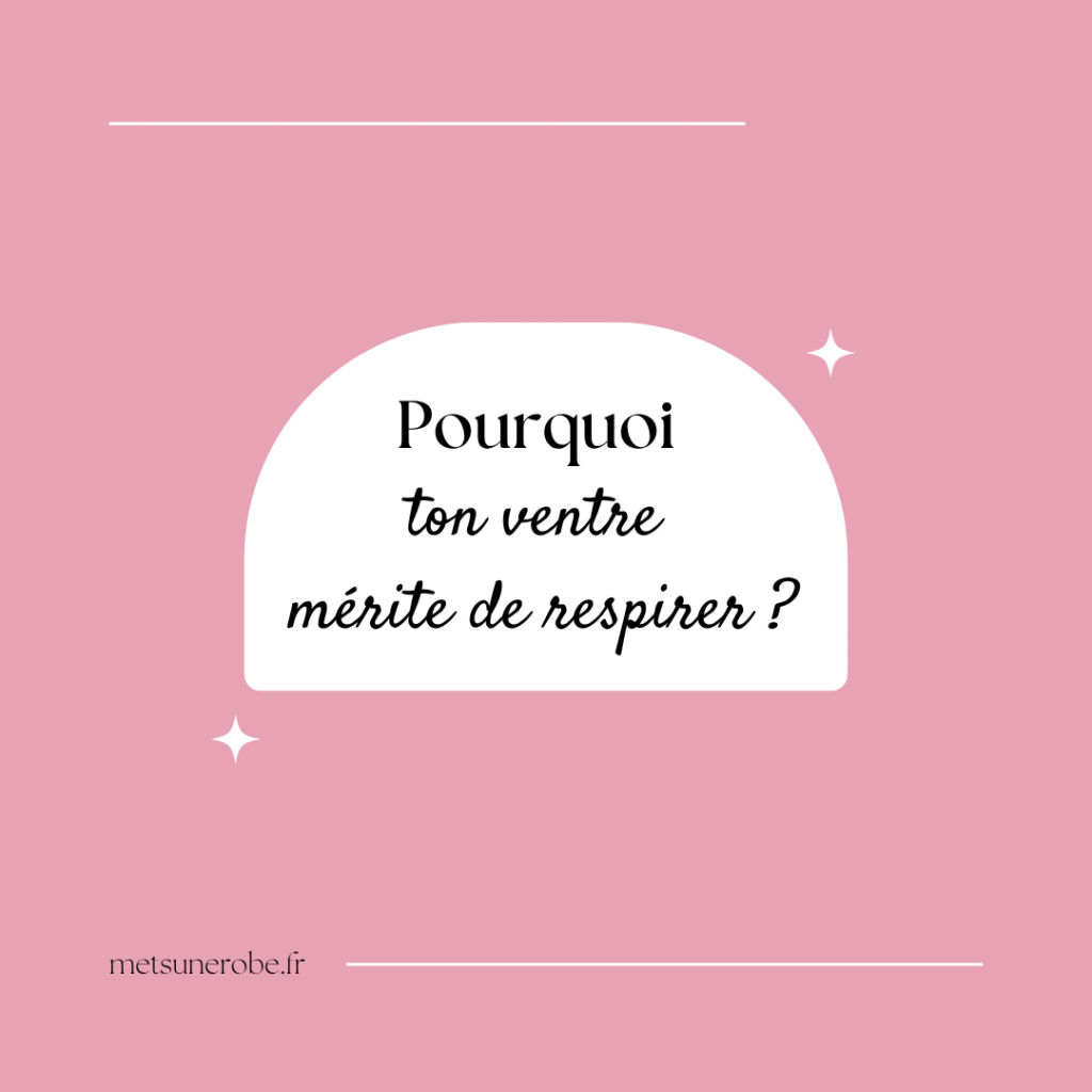 La robe qui laisse respirer ton ventre : liberté, confort et féminité