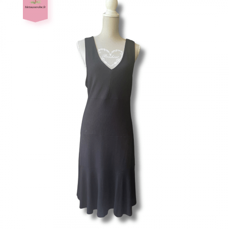 Robe Noir LA REDOUTE – Taille XL Dos ajouré