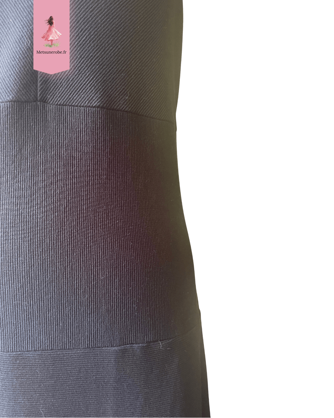 Robe Noir LA REDOUTE – Taille XL Dos ajouré – Image 4