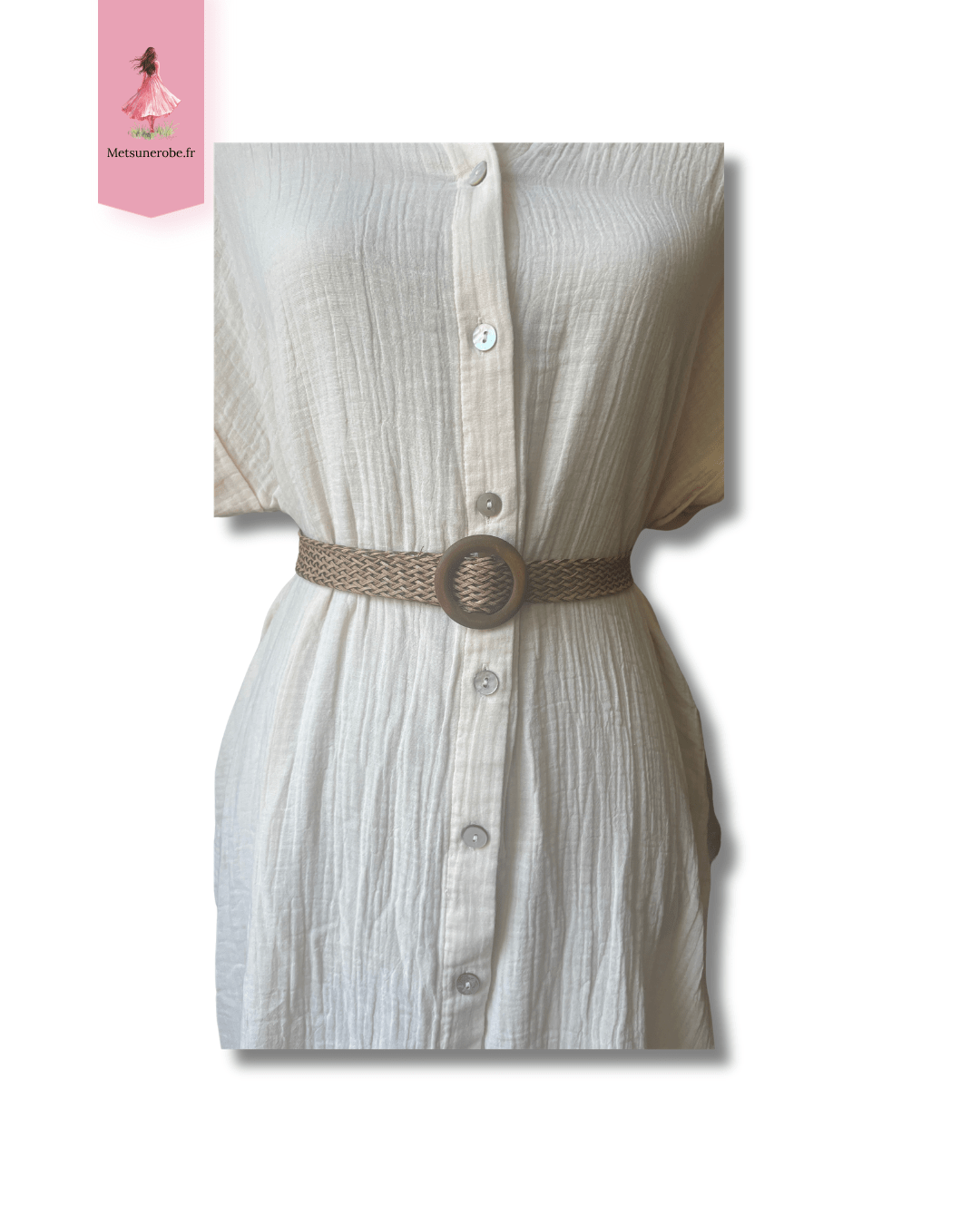 Robe chemise LH – Taille XL – Image 2