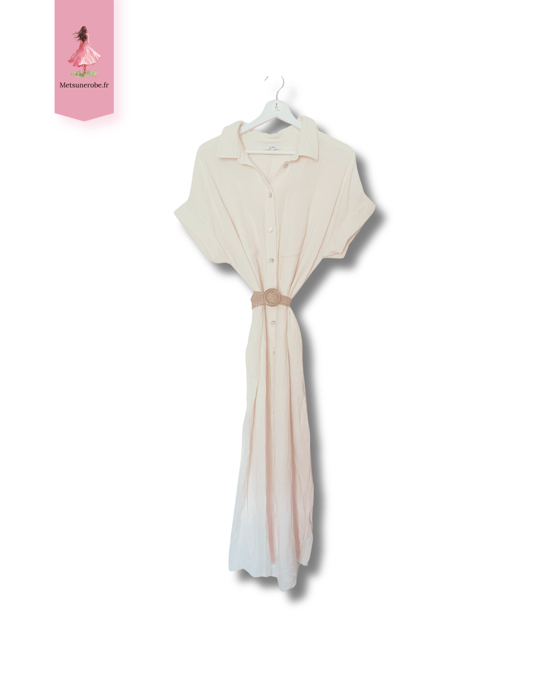 Robe chemise LH – Taille XL – Image 7